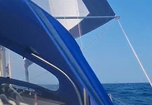 Day 13 sea sky and sails